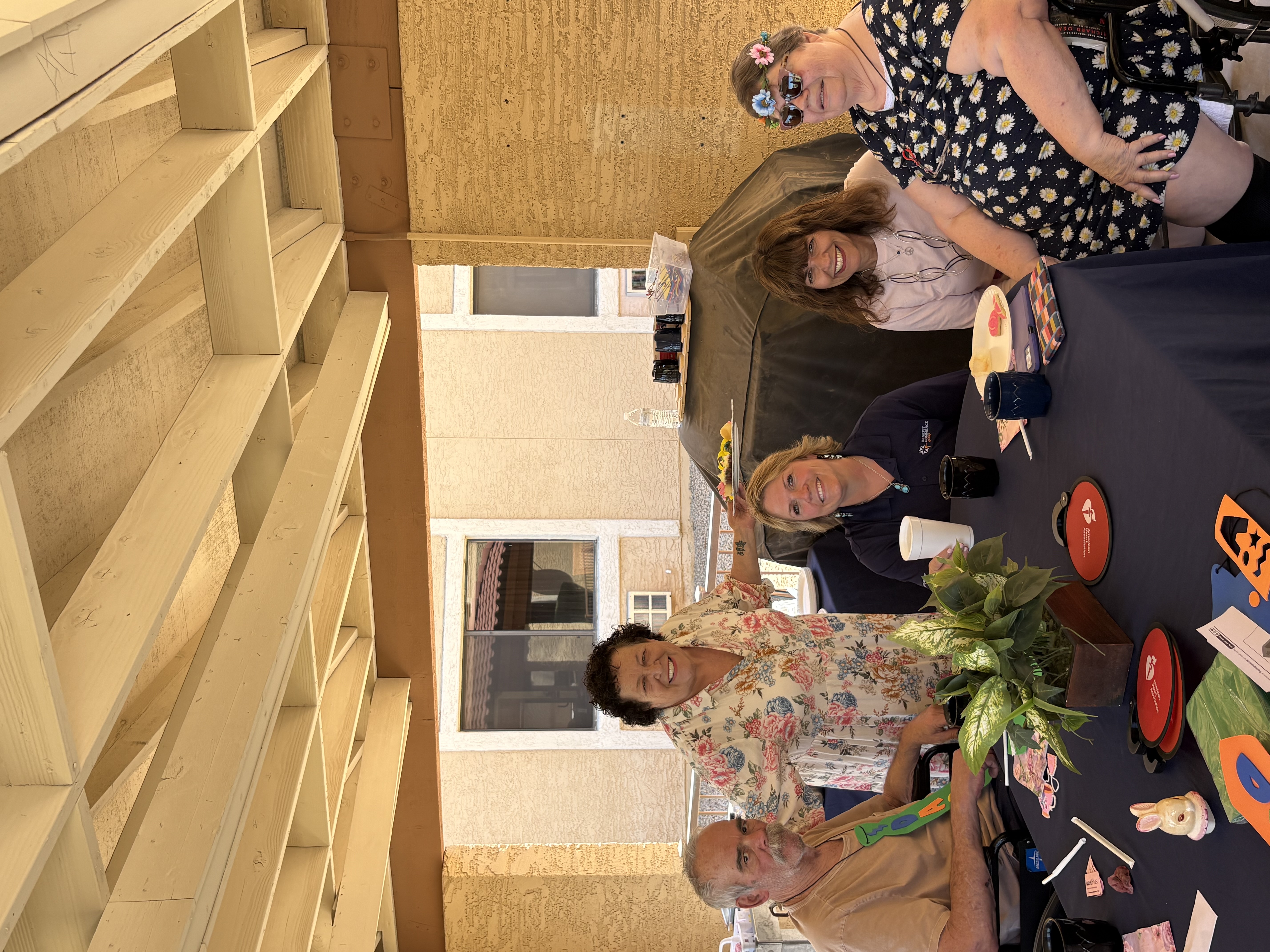 Senior Center Tea Party